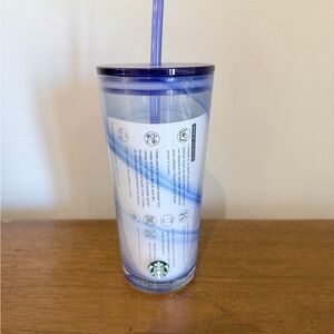 Starbucks Vibrant Blue Tumbler with Lid